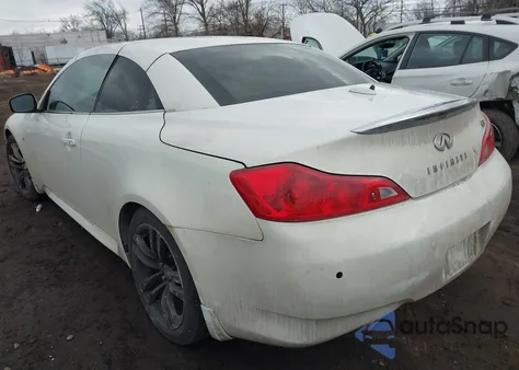 2010 Infiniti G37 z USA, uszkodzony, nr VIN JN1CV6FE3AM354306